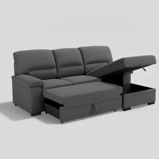Whistler 3-Seater Family Sofa - Dark Grey