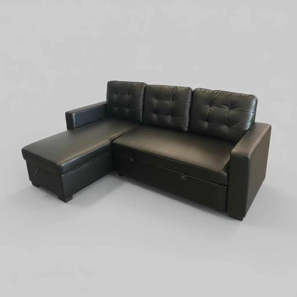Vancouver Sectional Sofa Bed with Storage