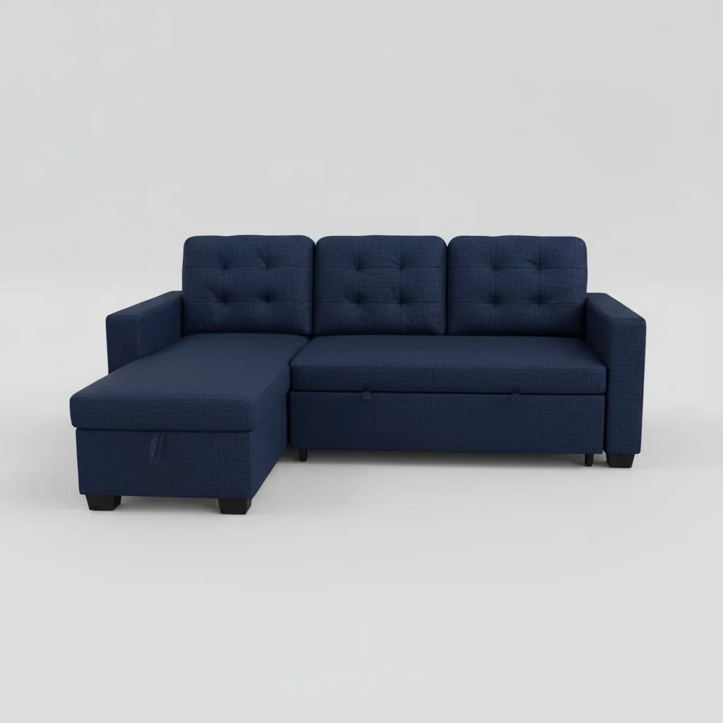 Vancouver Sectional Sofa Bed with Storage