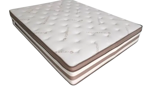 Organic Cotton Med-Firm Pocket Coil Mattress image 0