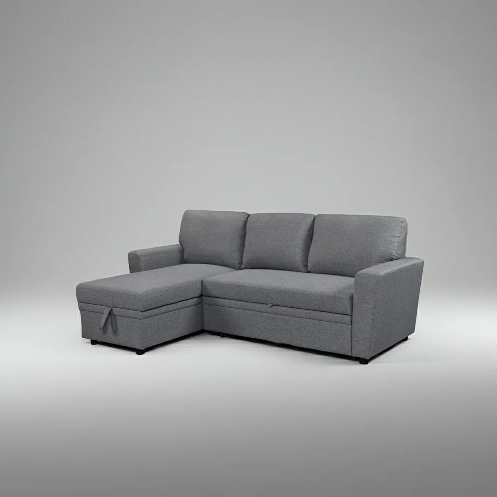 Hope Reversible Sectional Sofa Bed with Storage