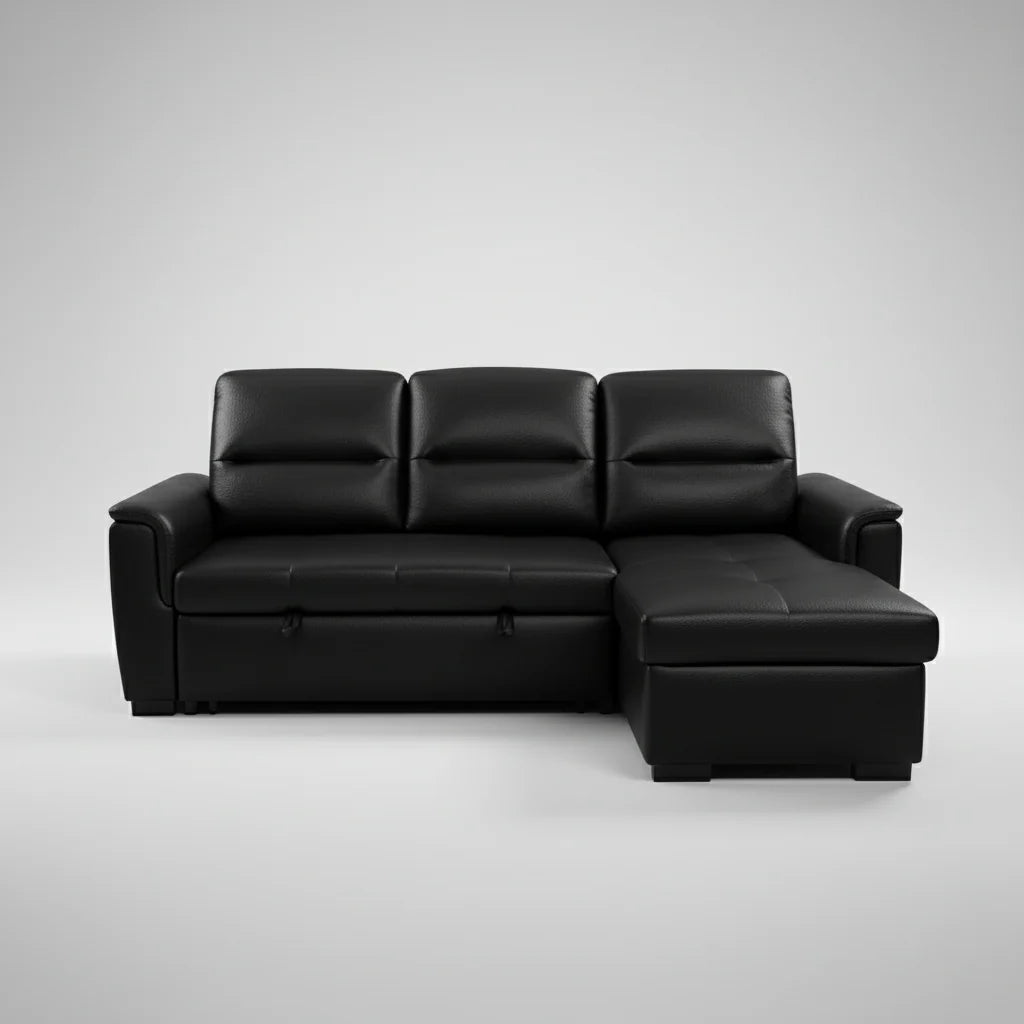 Delta Sectional Sofa Bed with Storage