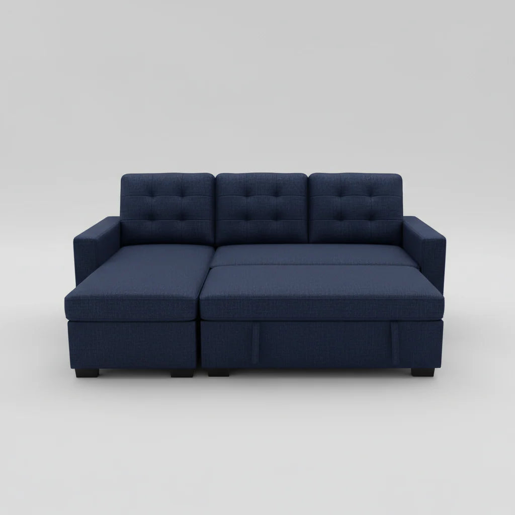 Vancouver Sectional Sofa Bed with Storage