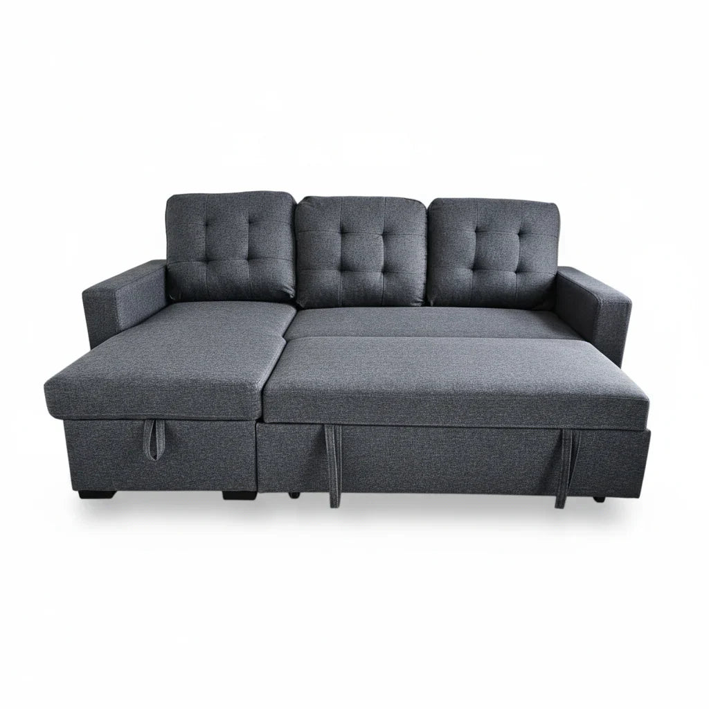Vancouver Sectional Sofa Bed with Storage