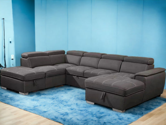 Rio Sectional Sofa Bed with Storage image 0