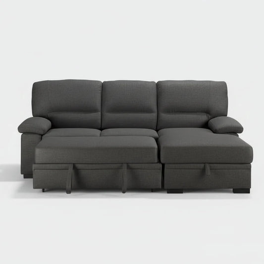 Whistler 3-Seater Family Sofa - Dark Grey