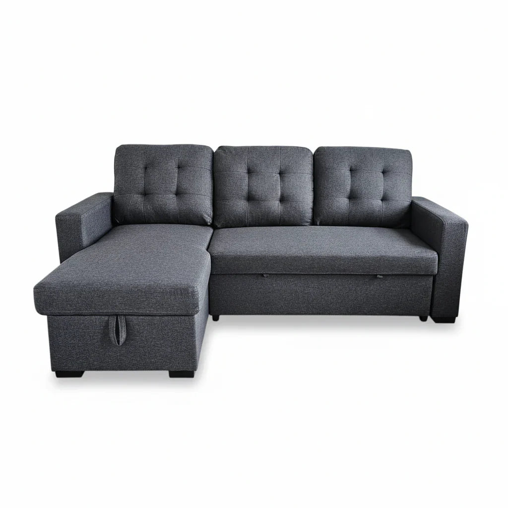 Vancouver Sectional Sofa Bed with Storage