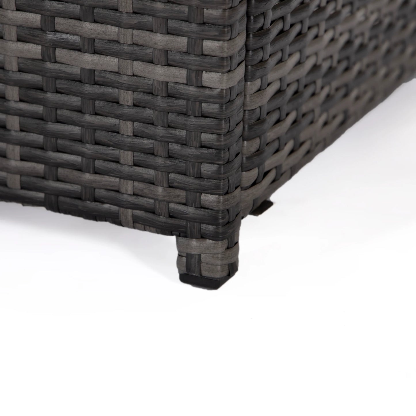 Wicker Fire Table