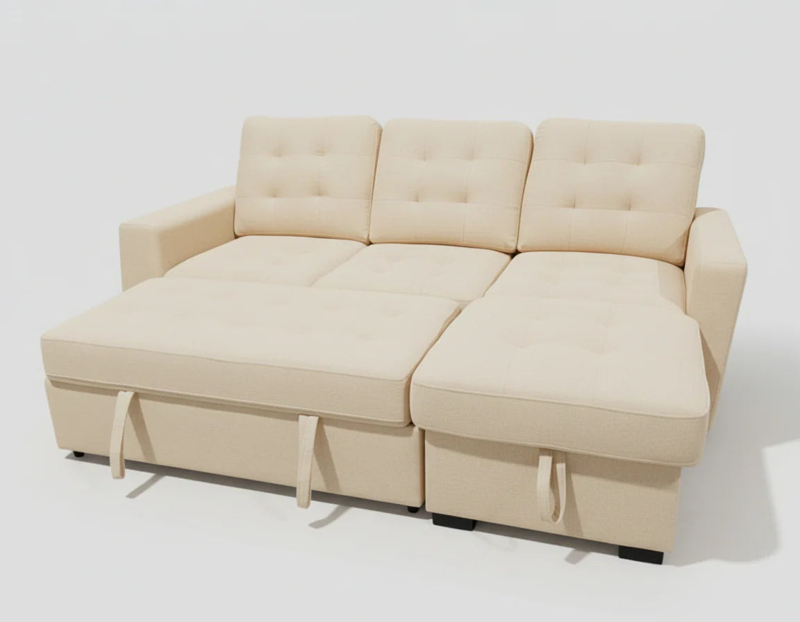Victoria Sectional Sofa Bed with Storage
